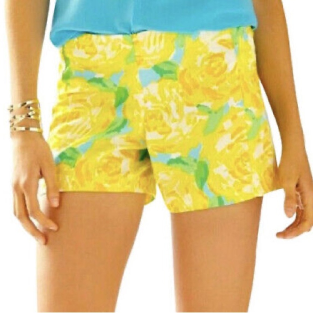 Lilly Pulitzer Deenie Shorts 5 inch inseam First Impression Size 00